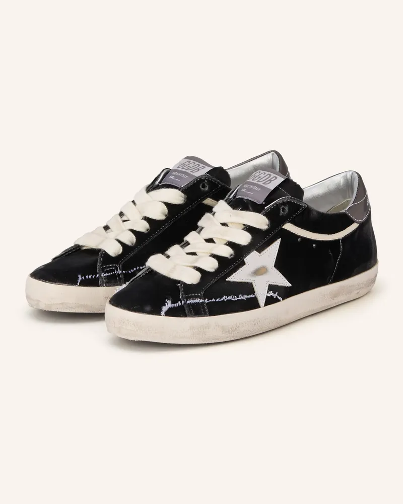 Golden Goose Sneaker SUPER-STAR Schwarz