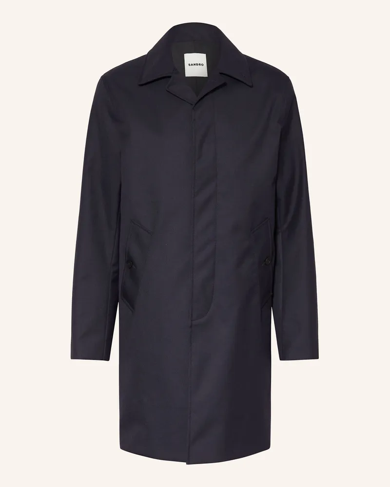 Sandro Mantel blau Dunkelblau