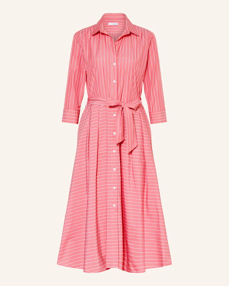 Rossana Diva Hemdblusenkleid mit 3/4-Arm Pink