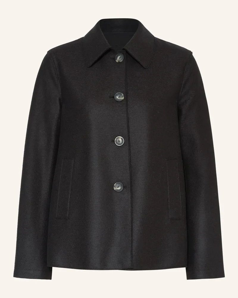Harris Wharf London Cabanjacke schwarz Schwarz