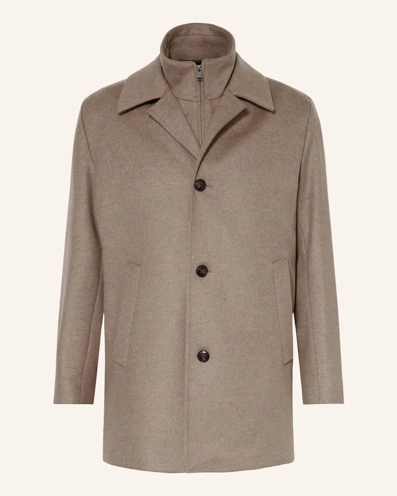 HUGO BOSS 2-In-1-Jacke Clark braun Hellbraun