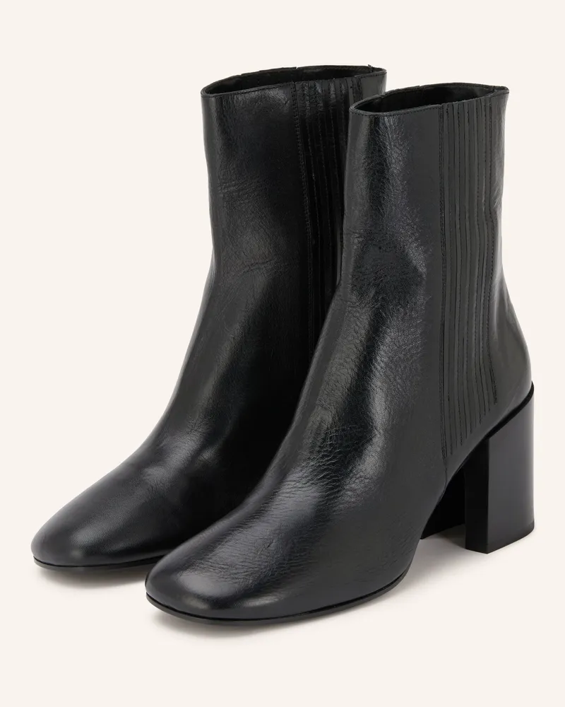Dries van Noten Stiefeletten schwarz Schwarz