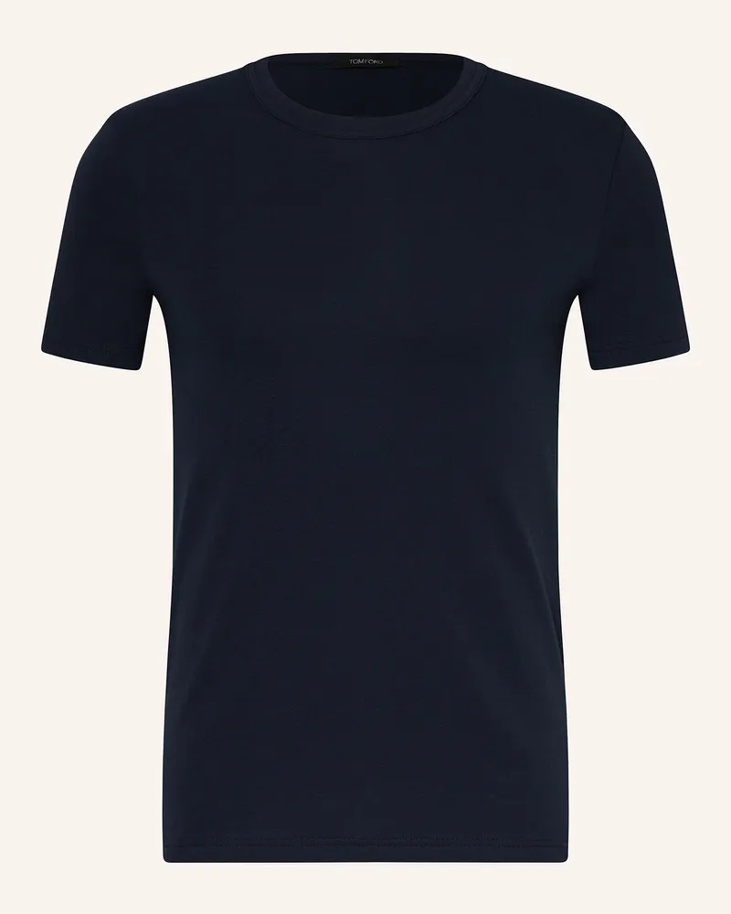 Tom Ford T-Shirt blau Dunkelblau