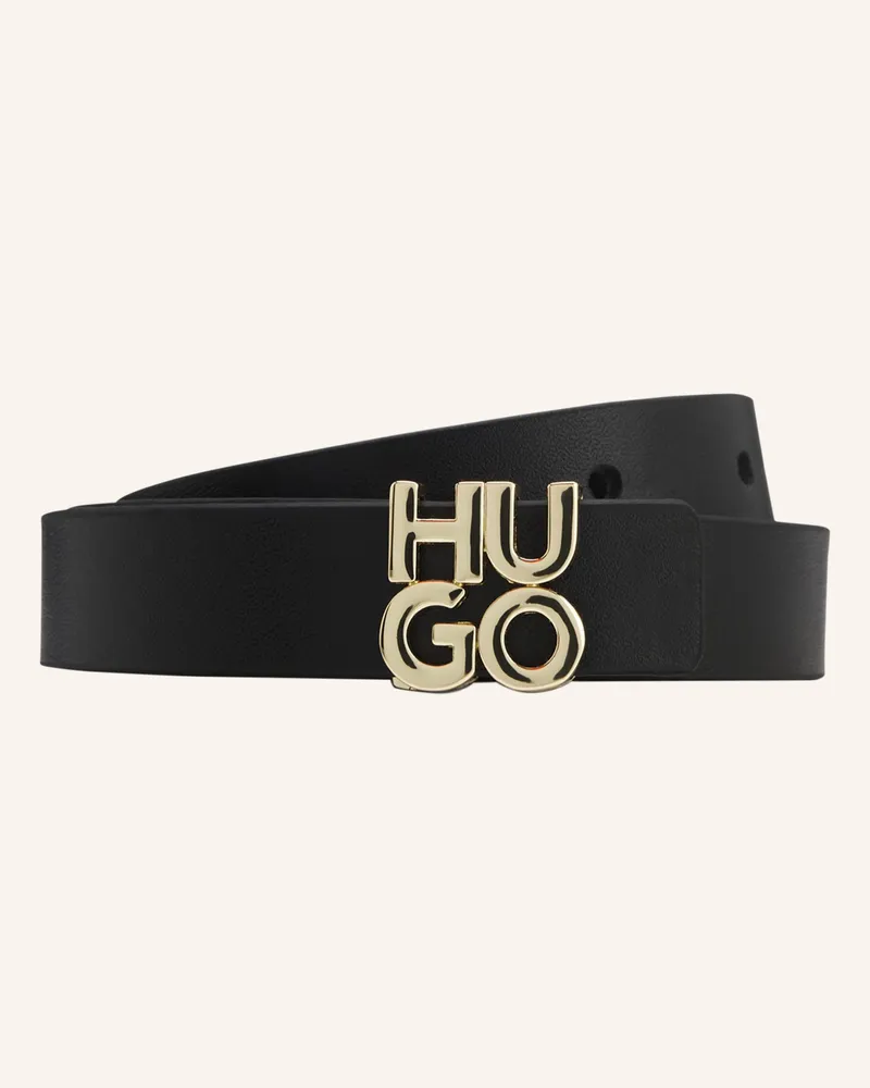 HUGO BOSS Casual Gürtel HU-GO_STA-AG_SZ20 Schwarz
