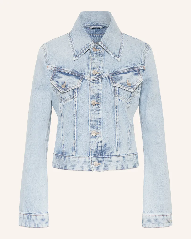 HUGO BOSS Jeansjacke Trucker blau 460