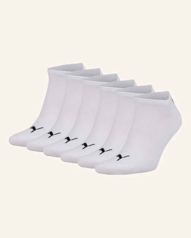 Puma 6er-Pack Sneakersocken Everday weiss 005