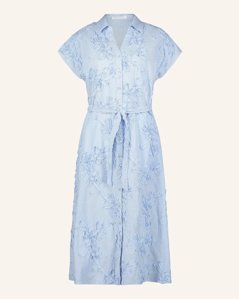Betty Barclay Hemdblusenkleid blau Hellblau