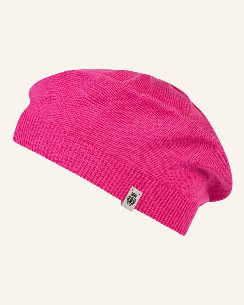 Roeckl Baskenmütze Calais/Light Bamboo Baske pink Pink