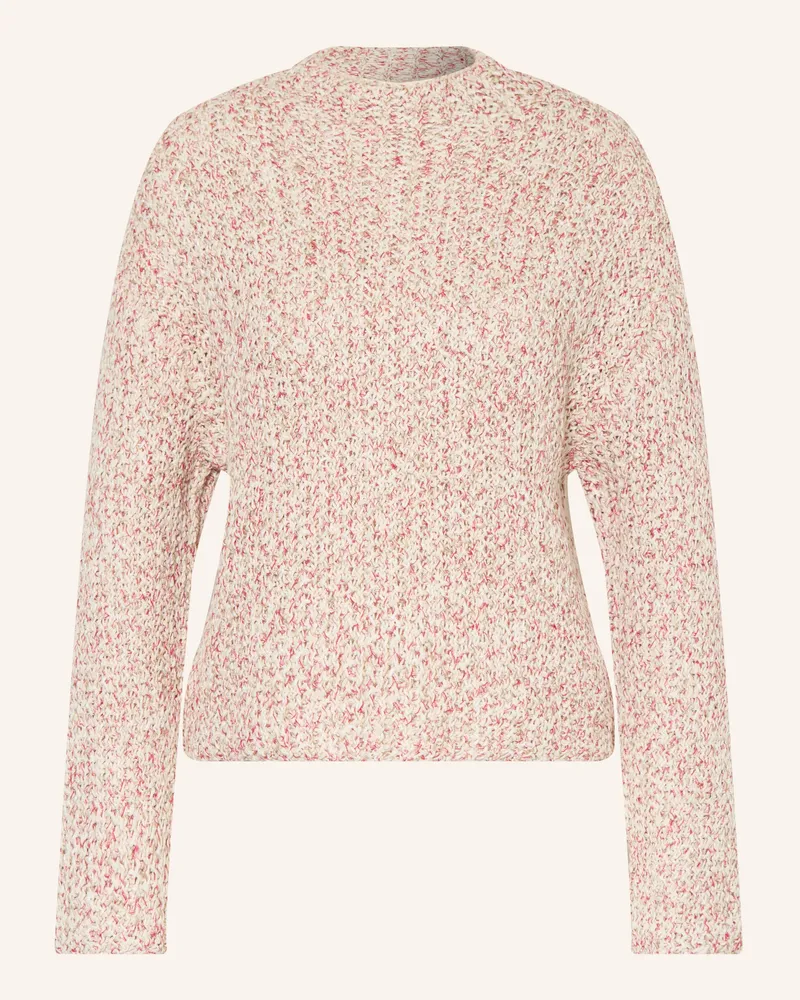 Betty Barclay Pullover Mit Glitzergarn rot Beige