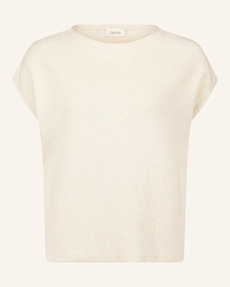 Cartoon Strickshirt Creme