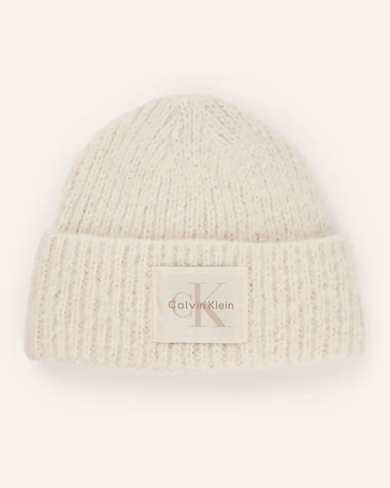 Calvin Klein Mütze beige Creme