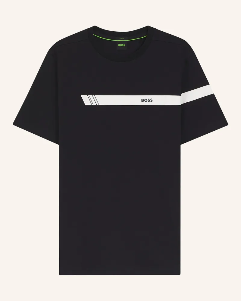 HUGO BOSS T-Shirt Tee 2_In Regular Fit blau Dunkelblau