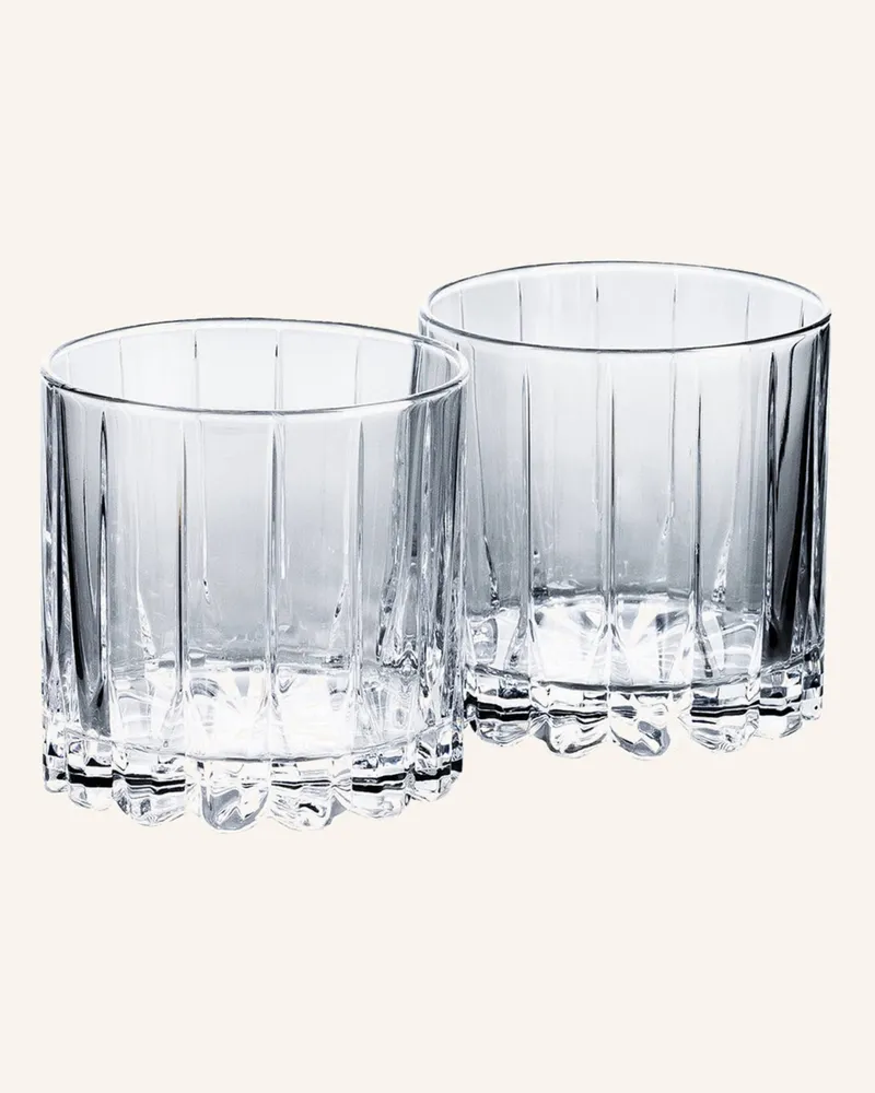 Riedel 2er-Set Whiskygläser DRINK SPECIFIC GLASSWARE ROCKS Transparent