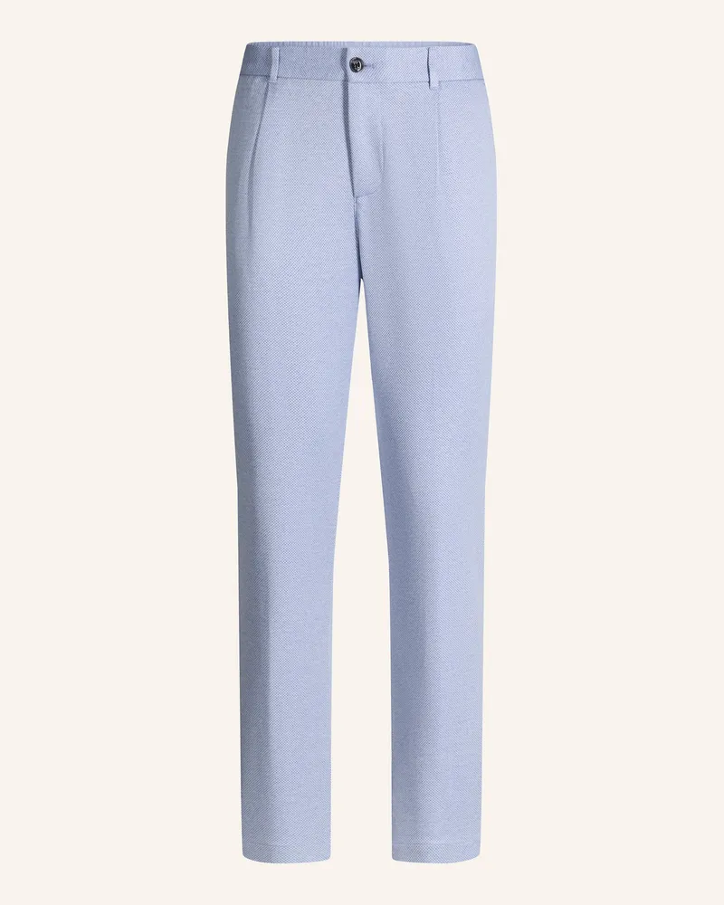 JOOP! Bundfaltenhose Regular Fit blau Hellblau