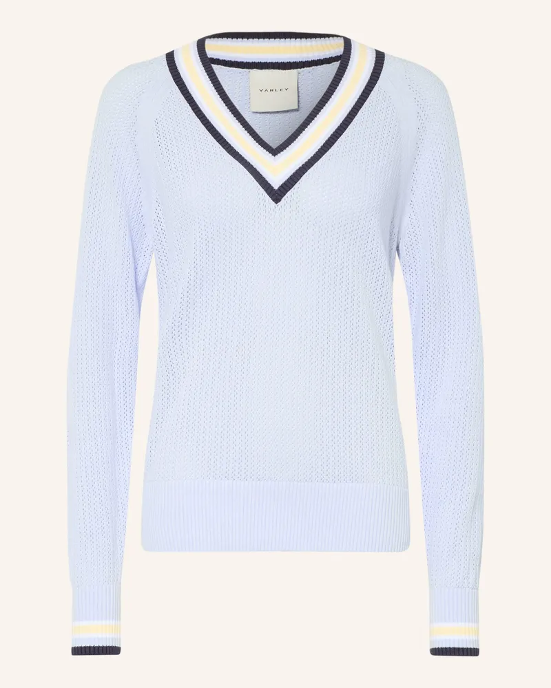 Varley Pullover Maurice blau Hellblau