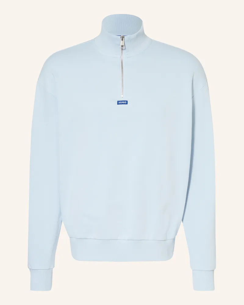 HUGO BOSS Sweat-Troyer Neeler blau Hellblau