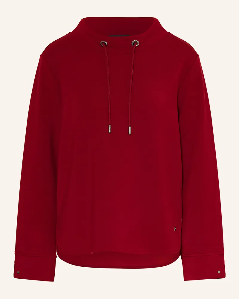 monari Sweatshirt rot Dunkelrot