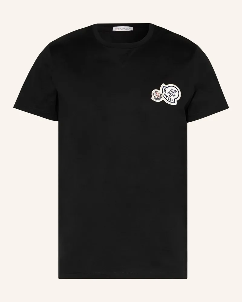 Moncler T-Shirt Schwarz