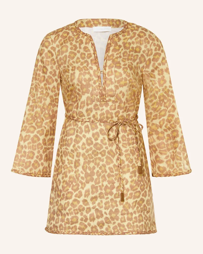 Zimmermann Tunika AWAKEN aus Leinen Hellgelb