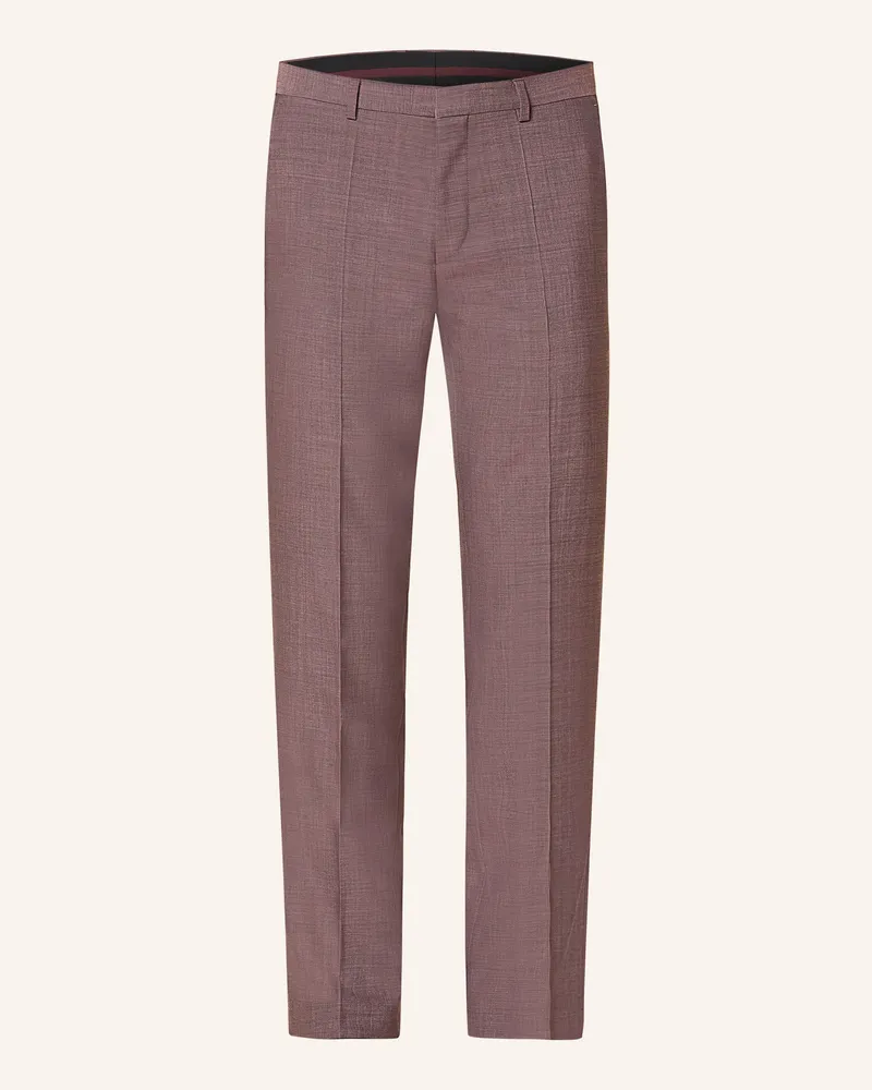 HUGO BOSS Anzughose Hesten Extra Slim Fit lila 236