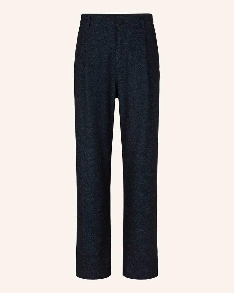Strellson Bundfaltenhose LUDO Dunkelblau