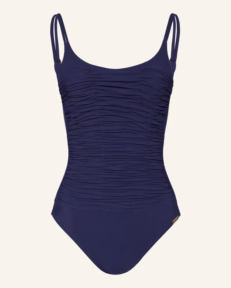 Maryan Mehlhorn Bügel-Badeanzug Elements blau Dunkelblau