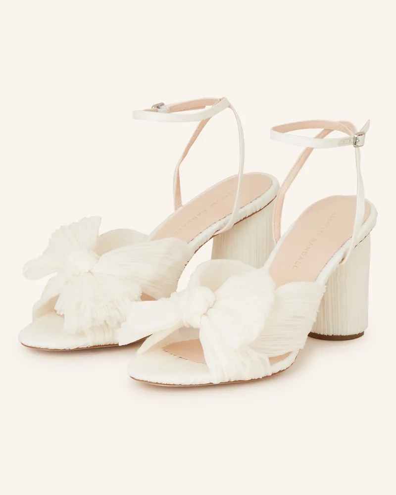 Loeffler Randall Sandaletten CAMELLIA Weiss