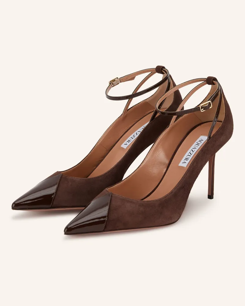 Aquazzura Slingpumps Odysea braun Dunkelbraun