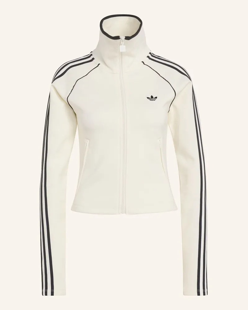 adidas SCHMAL GESCHNITTENES FIREBIRD TRACK TOP Weiss