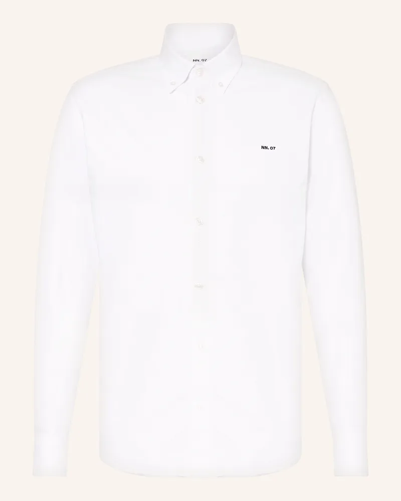 NN 07 Hemd Colby Regular Fit weiss Weiss