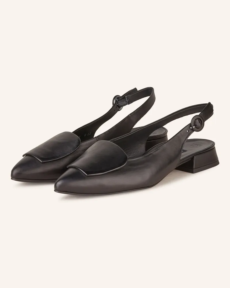 paul green Slingballerinas Schwarz