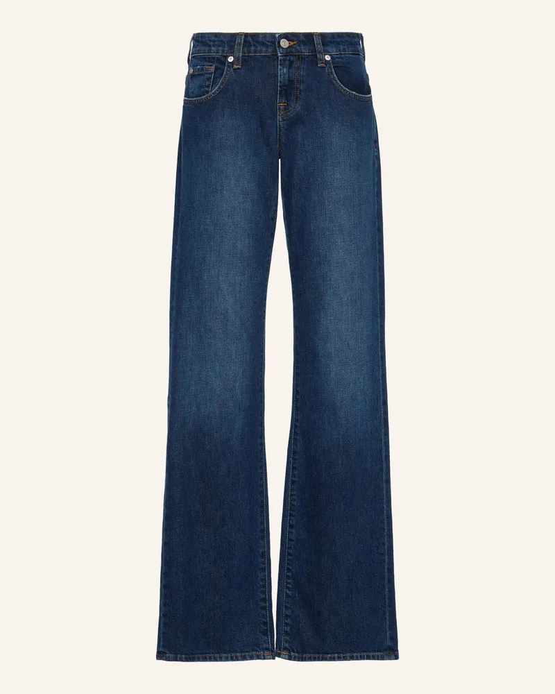 7 for all mankind Jeans Low Straight Straight Fit blau Blau