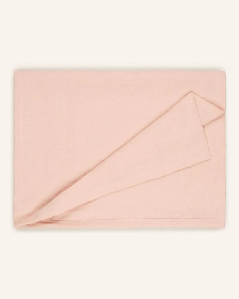 Pichler Tischläufer LARS aus Leinen Hellrosa