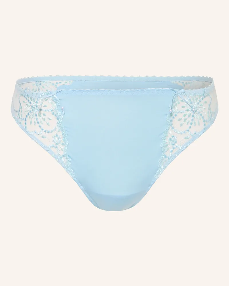 Marie Jo Slip Jane Mit Schmuckperlen blau Hellblau