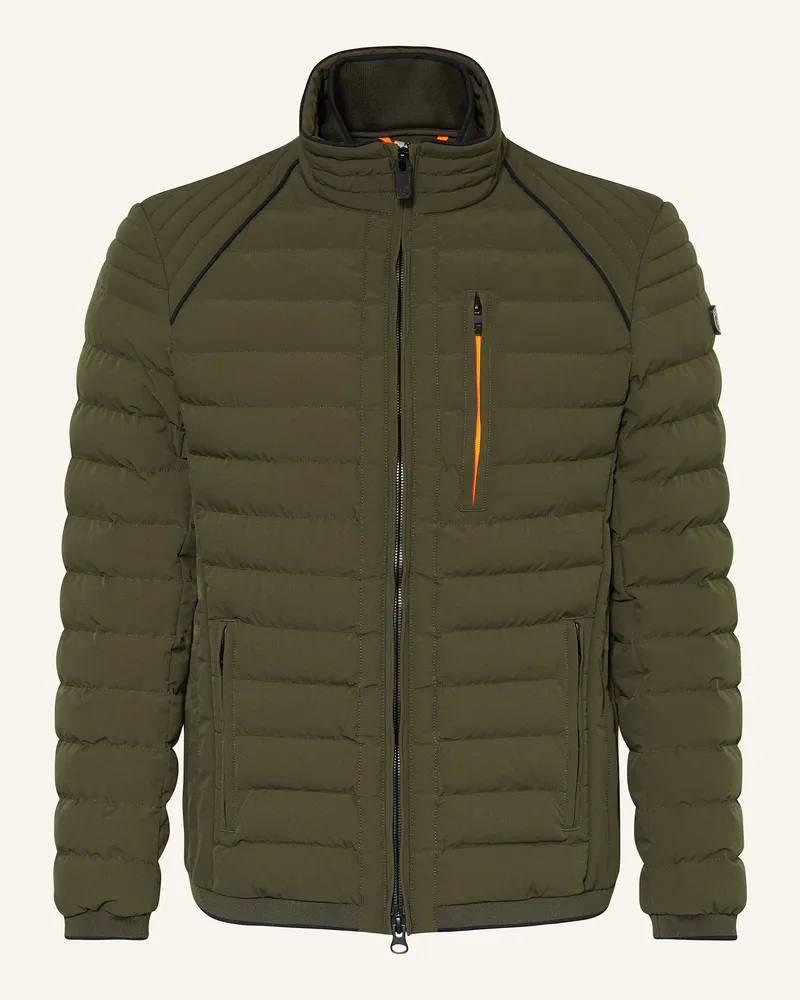 Wellensteyn Steppjacke Molecule grau Oliv