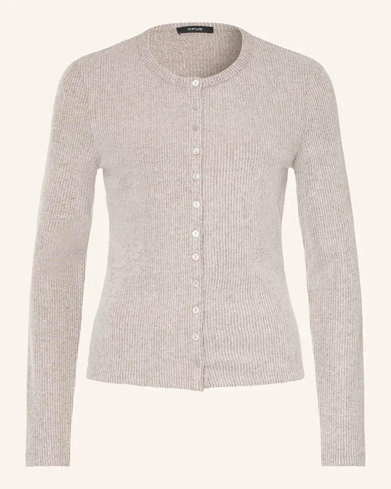 OPUS Strickjacke Saltus beige Beige