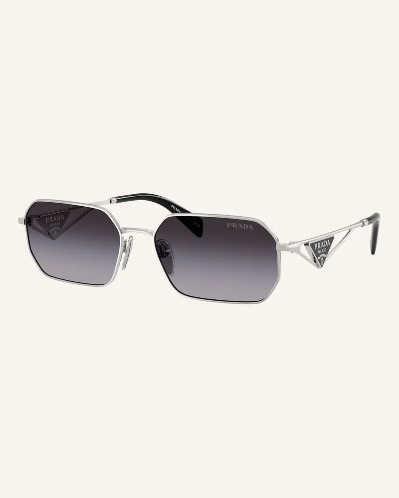 Prada Sonnenbrille Pr a51s silber 1bc90a