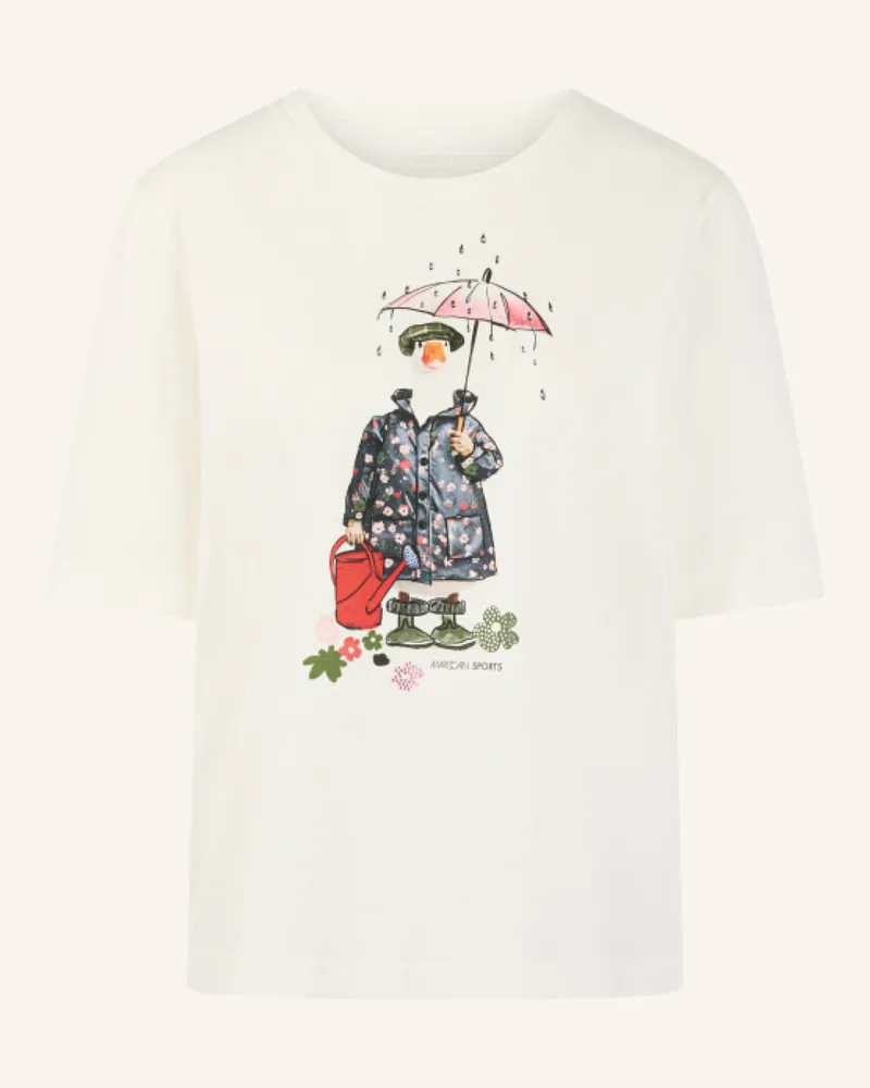 Marc Cain T-Shirt weiss Weiss