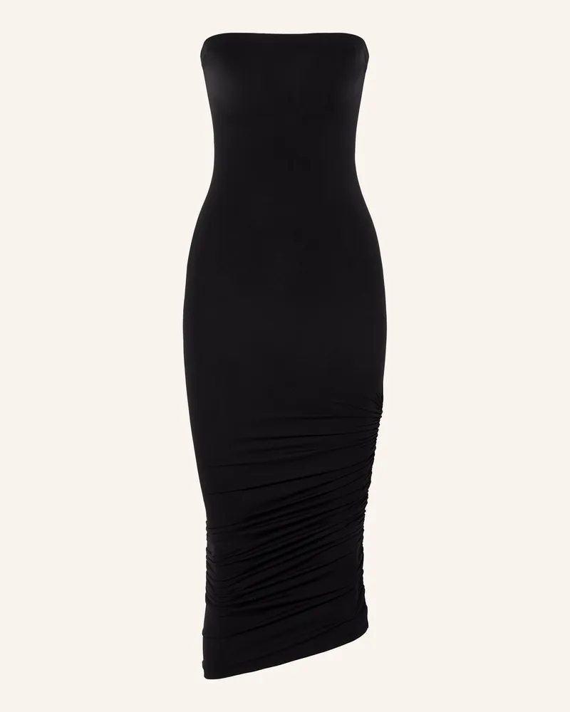 Wolford Off-Shoulder-Kleid FATAL aus Jersey Schwarz
