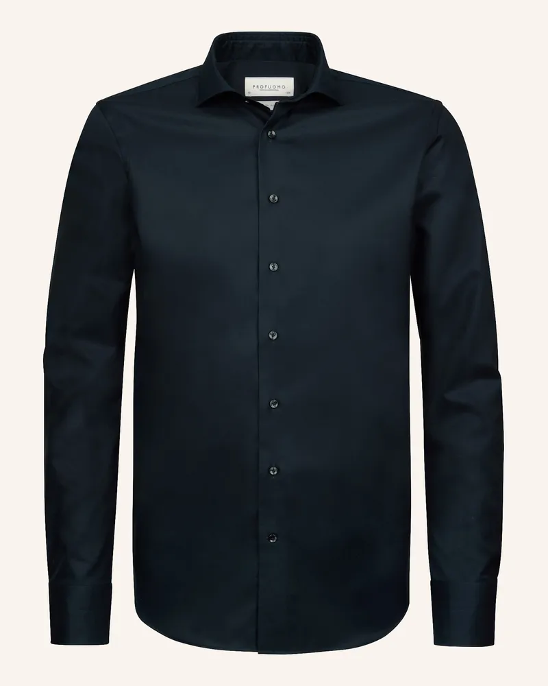 Profuomo Hemd Slim Fit blau Blau