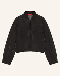 MAX&Co. Mesh-Blouson SILVANO Schwarz