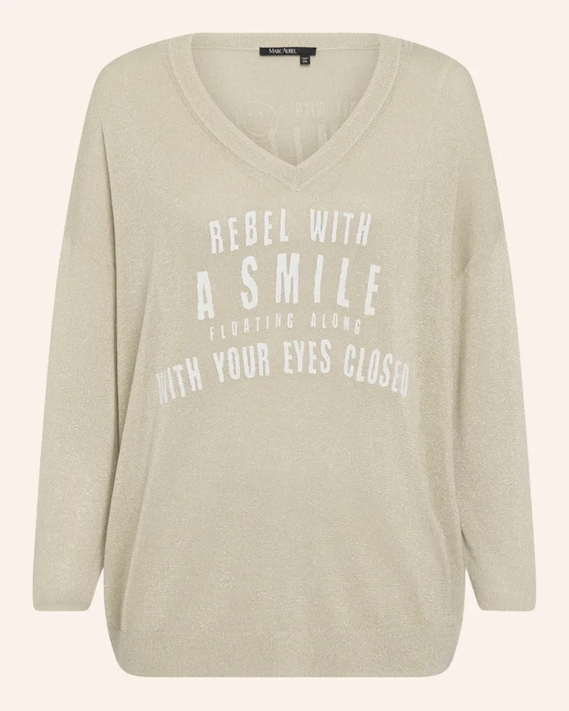 MARC AUREL Pullover Beige