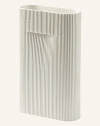 Muuto Vase RIDGE Weiss