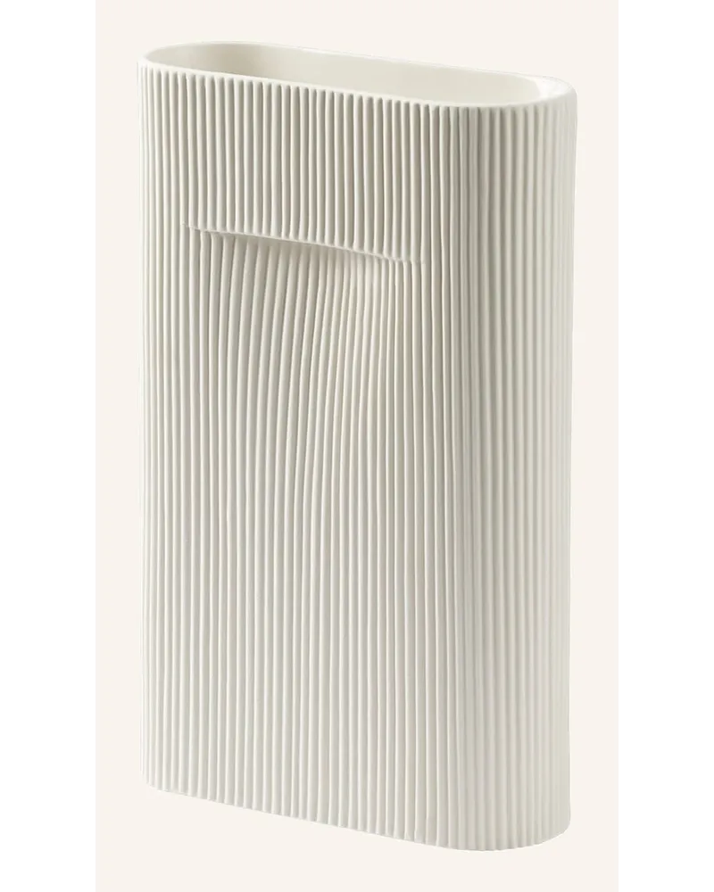 Muuto Vase RIDGE Weiss