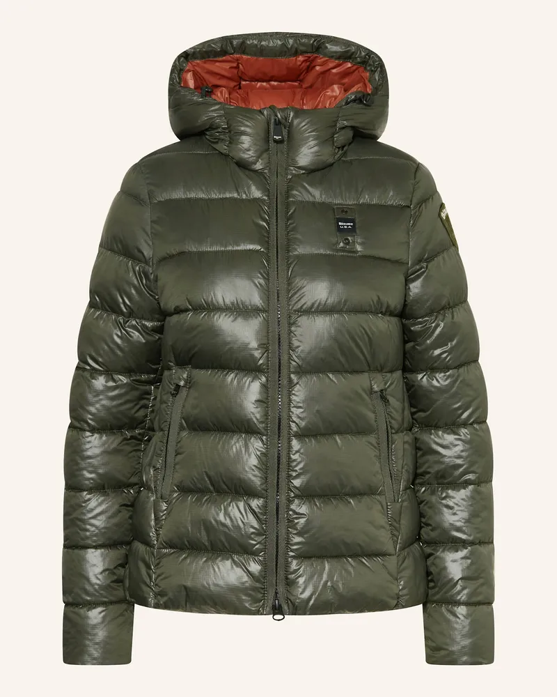 Blauer Steppjacke CAROLL mit DUPONT™ SORONA®-Isolierung Dunkelgrün