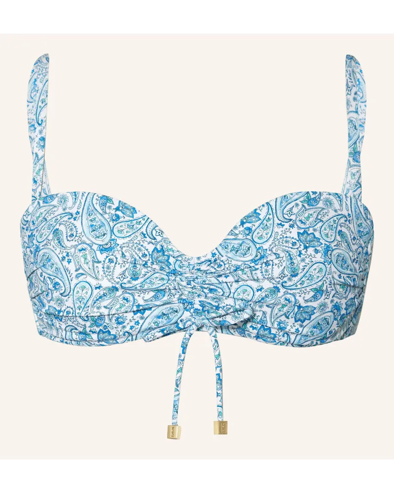 Heidi Klein Bandeau-Bikini-Top CAMPS BAY BEACH Blau