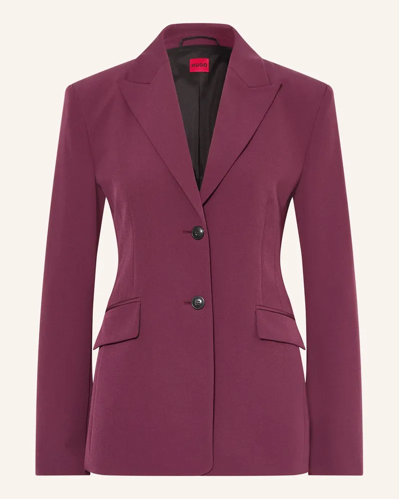 HUGO BOSS Blazer ASMALLA Dunkelrot