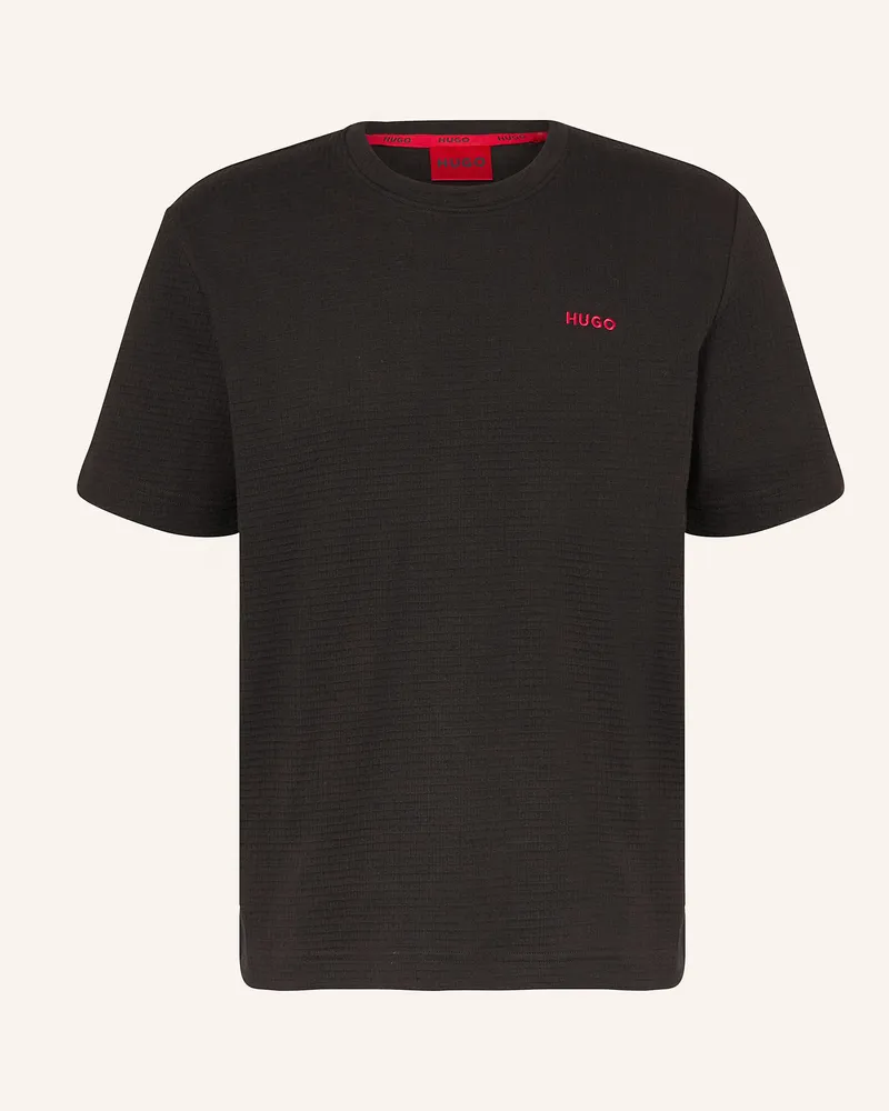 HUGO BOSS Schlafshirt Austin schwarz Schwarz
