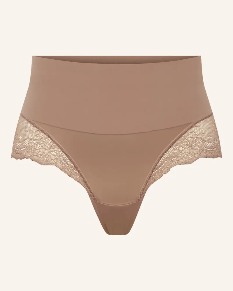 Spanx Shape-Panty Undie-Tectable Lace beige Hellbraun