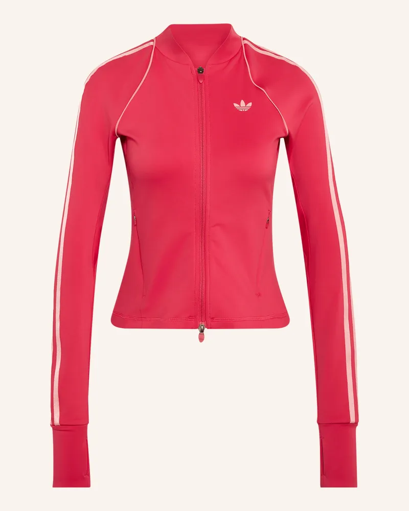 adidas Sweatjacke rot Neonpink
